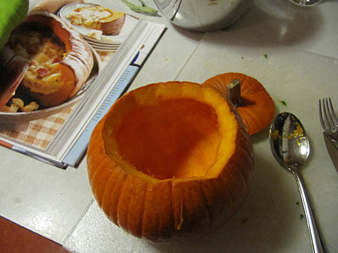stuffed pumpkin