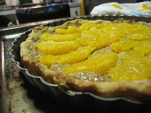 Almond Orange Tart