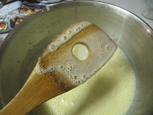 meyer lemon and cardamom ice milk