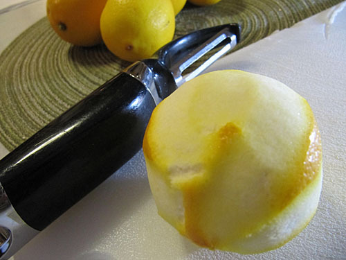 meyer lemon and cardamom ice milk