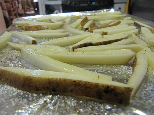 Baked Rosemary Pommes Frites