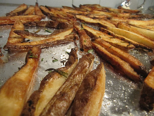 Baked Rosemary Pommes Frites