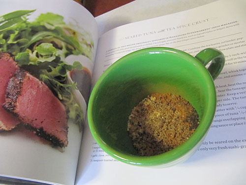 Seared Tuna with Tea Spice Crust