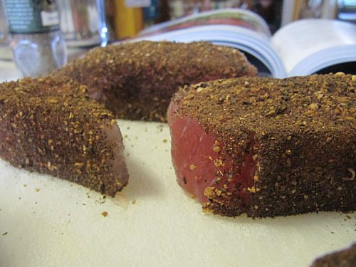 Seared Tuna with Tea Spice Crust