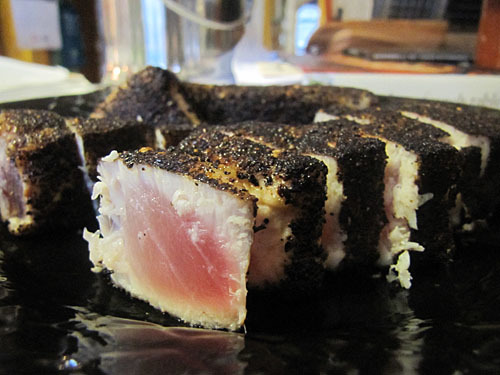 Seared Tuna with Tea Spice Crust