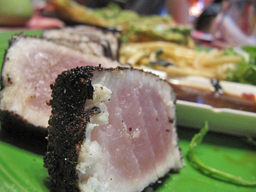 Seared Tuna with Tea Spice Crust