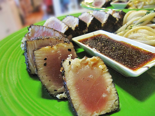 Seared Tuna with Tea Spice Crust