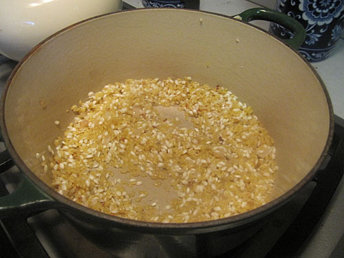 Orange Carrot Risotto