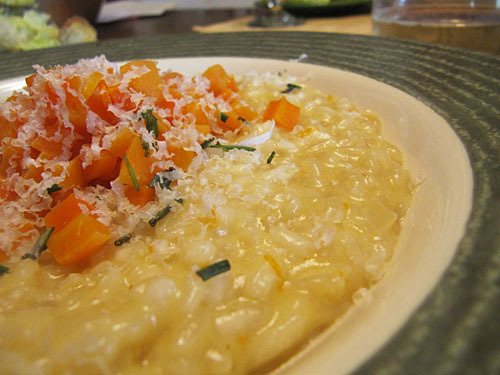 Orange Carrot Risotto