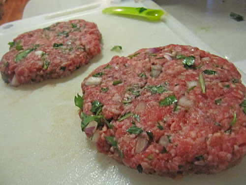 Herbed Lamb Burger