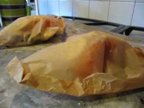 Salmon en Papillote