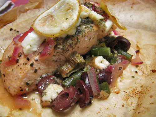 Salmon en Papillote