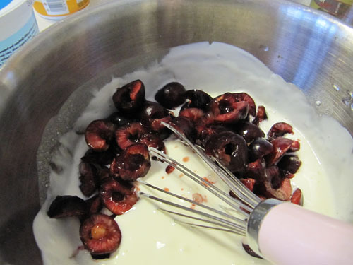 Cherry Amaretto Popsicles