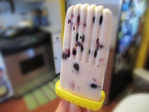 Cherry Amaretto Popsicles