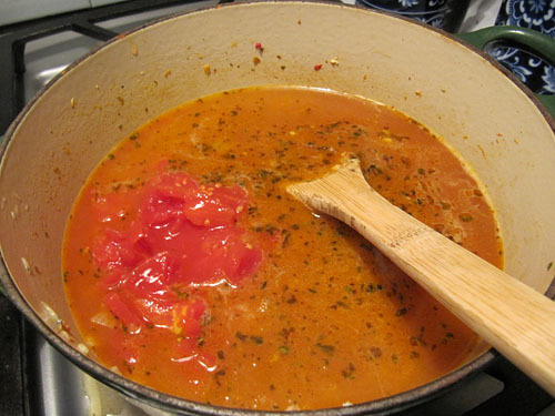 Spinach Lasagna Soup