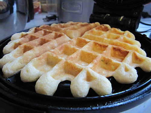 Rosemary Buttermilk Waffles