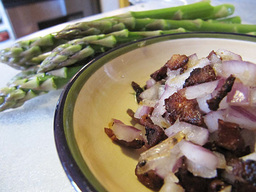 Asparagus & Bits of Bacon