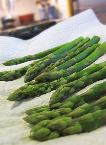 Asparagus & Bits of Bacon