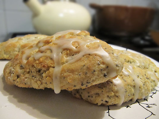 Lemon Poppy Seed Scones