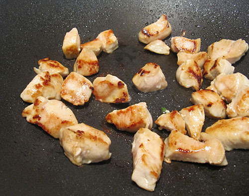 Chicken Stirfry with Asparagus & Almonds