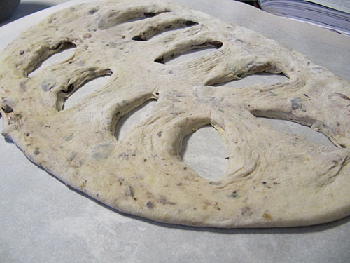 Provencal Olive Fougasse