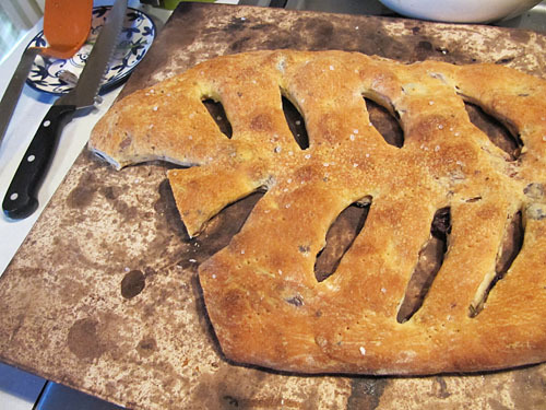 Provencal Olive Fougasse