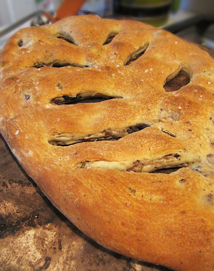 Provencal Olive Fougasse