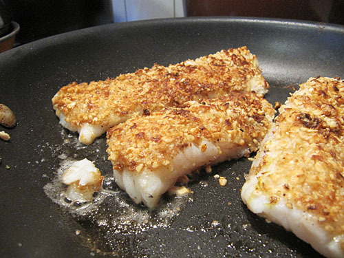 Almond Flounder Meuniere