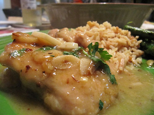 Spanish Garlic Chicken