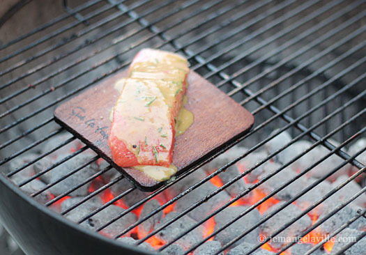 Cedar Plank Coho Salmon