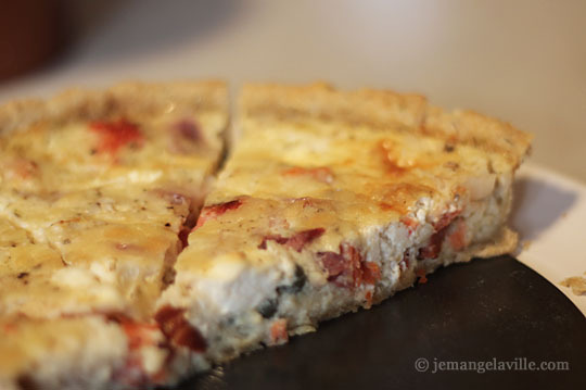 Smoked Salmon Quiche