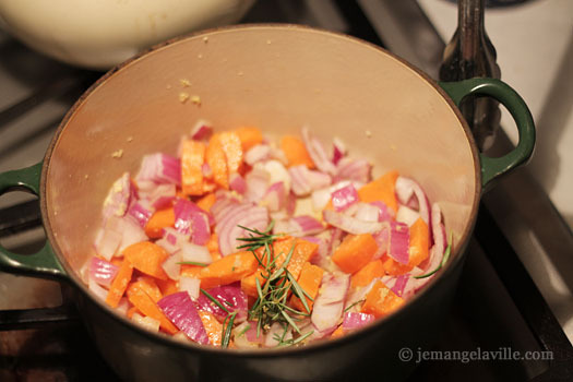 Spur of the Moment Vegetable Soup