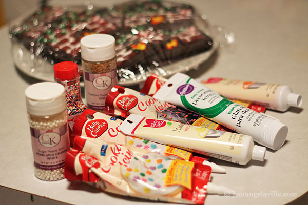 Chocolate Fireplace Cookies