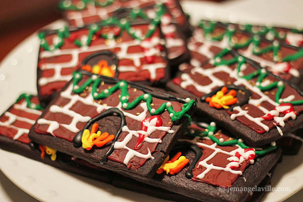 Chocolate Fireplace Cookies