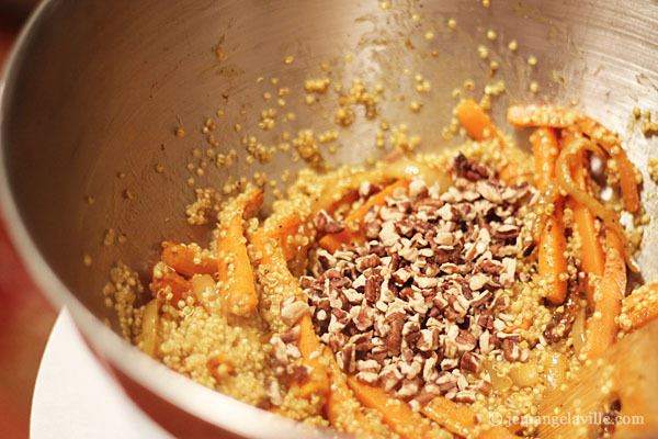 Roasted Carrot and Quinoa Salad