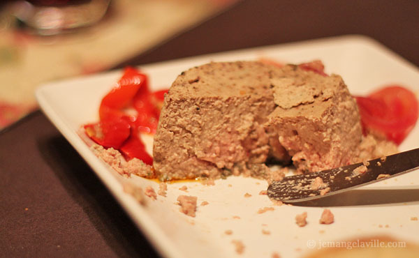 FFwD: Chicken Liver GÃ¢teau with Pickled Onions