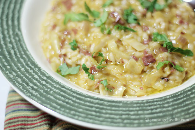 Corned Beef and Cabbage Risotto for St. Patrick's Day