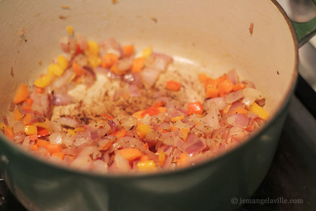 French Fridays with Dorie: Orange Scented Lentil Soup