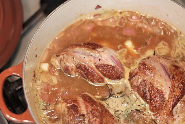 Guinness Braised Lamb Shanks for St. Patrick's Day