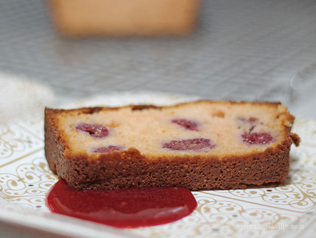 French Fridays with Dorie: Ispahan Loaf Cake