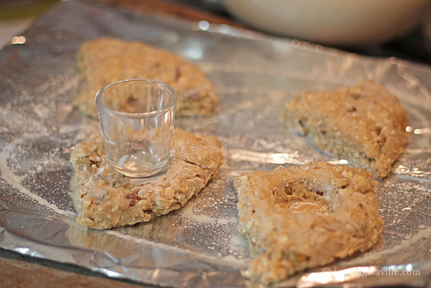 Peanut Butter and Jelly Scones