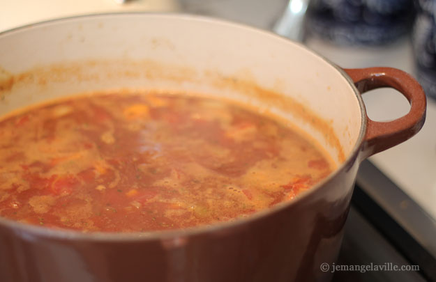 Winter Spelt Minestrone