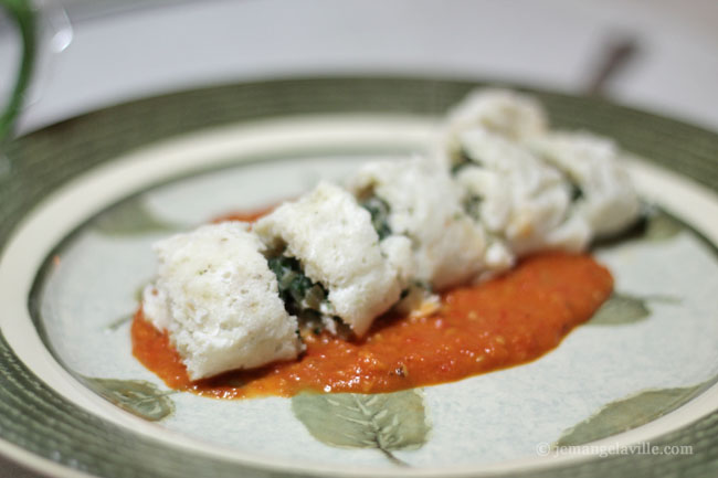FFwD: Cod and Spinach Roulades