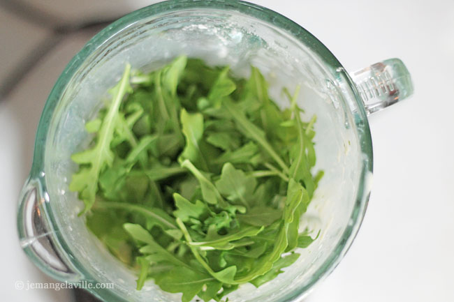 FFwD: Swiss Chard Pancakes but really Arugula Pancakes