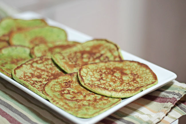FFwD: Swiss Chard Pancakes but really Arugula Pancakes