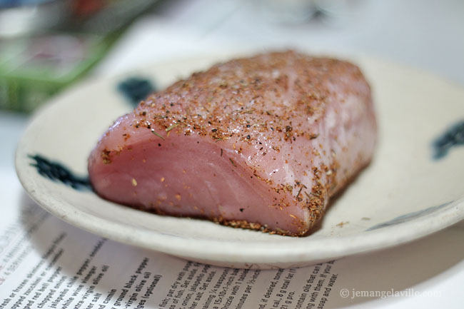 Oregon Albacore Tuna with Zucchini Relish and Cumin-Toasted Quinoa