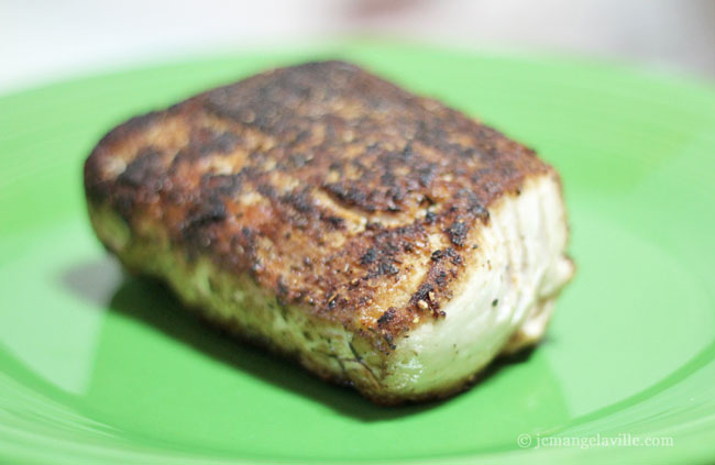 Oregon Albacore Tuna with Zucchini Relish and Cumin-Toasted Quinoa