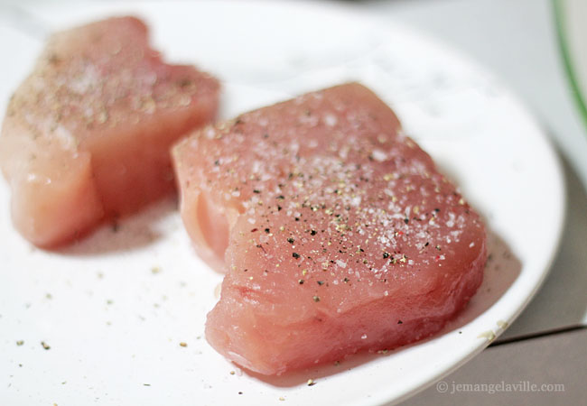 Sorghum Sushi Salad with Seared Tuna and Avocado
