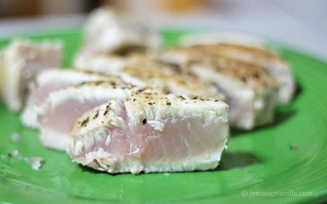 Sorghum Sushi Salad with Seared Tuna and Avocado