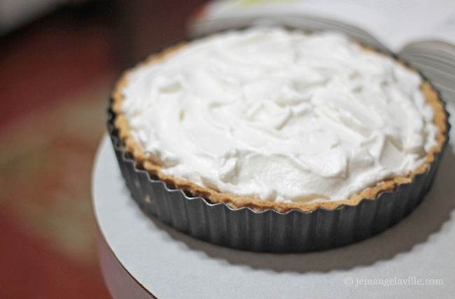 Rosemary Lemon Meringue Tart